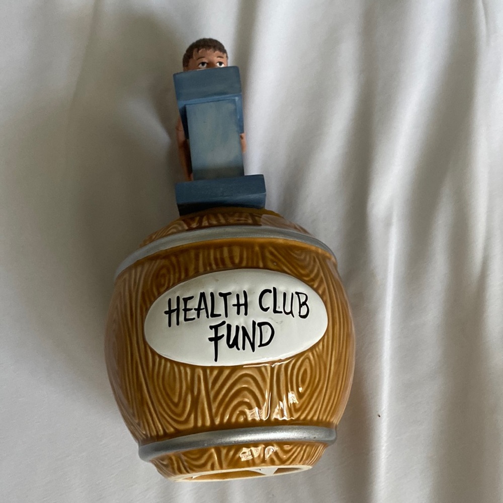 PENCO ceramic Health Club Fund piggy bank